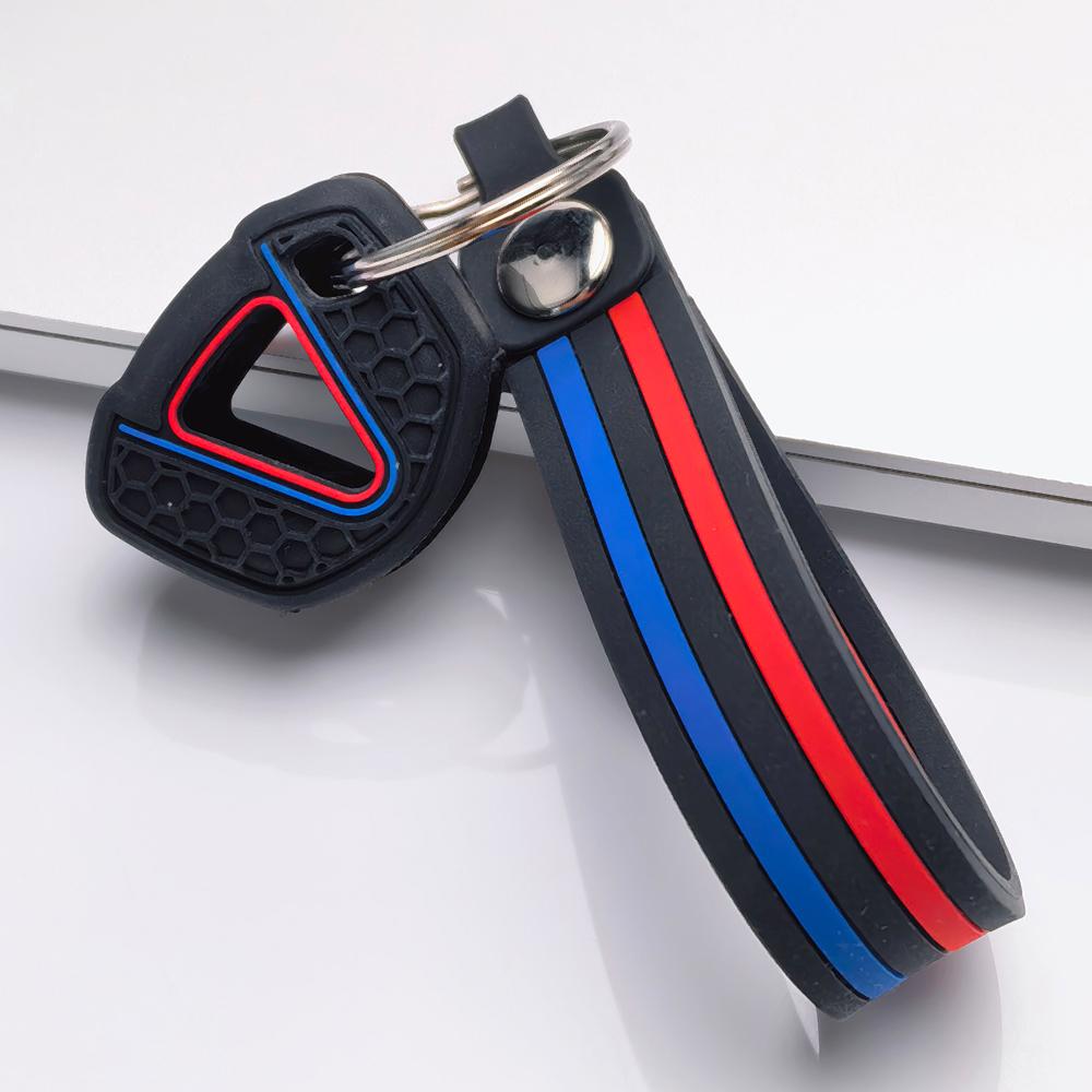 Key Cover for Kawasaki Ninja 250 300 400 650 ZX 6R 10R Anti-Scratch Surface Shockproof Structure Soft Grip Texture Easy Install Design