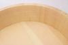 Ichihara Woodworks Sushi Sushi Oke Durchmesser 27cm x Höhe Beige Handgerolltes Set, (27cm, 3-go Fassungsvermögen), P-Hoop, 8,2cm,