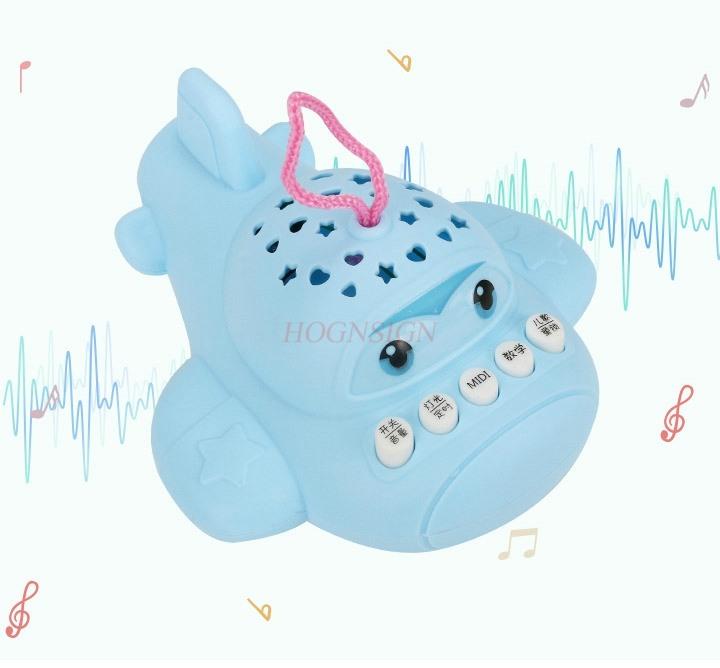 Baby'S Early Education Music Machine Starry Sky Projection Small Plane Story Machine 3 Baby'S Pacification 0-1 Year Old Toy