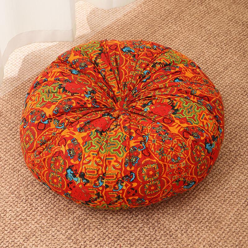 Утолщенная хлопково-льняная ретро-подушка на сиденье в татами-нише As Shown 1390₽