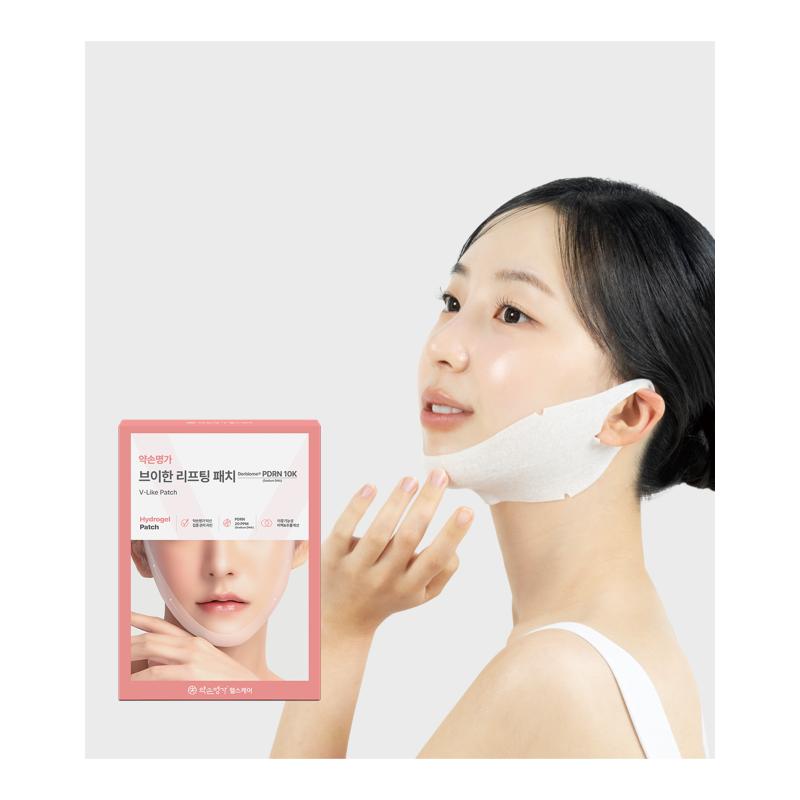 Yaksonmyeongga V-Han Lifting Patch 1 Schachtel (7 Blatt) Elastizität Doppelkinn Kleine Gesichtspflege V-Patch