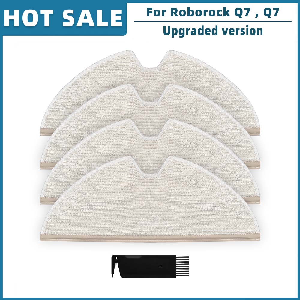 Kompatibel für Roborock Q7 , Q7+ , Q7 Max , Q7 Max+ Plus , T8 Roboterstaubsauger Hauptseitenbürste Filter Mopp Staubbeutel Ersatzteile