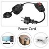 4.8mm To 4.8mm Power Cord Extension Cord With Protective Cover Male Plug To Female Socket Electric Wire For Electronic