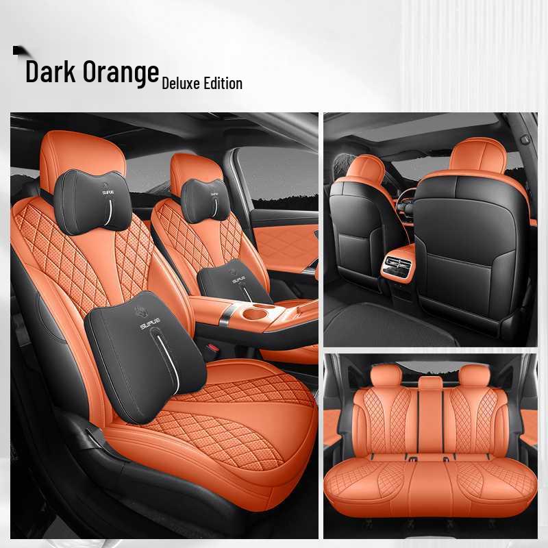 Chery Fengyun A9L Suede Seat Cushion & Cover - All-Season Universal Fit for Car Interior.