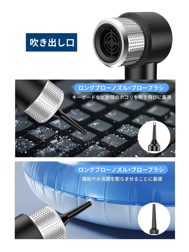 Kamozulo Handheld Vacuum 28000Pa Powerful Low with LED Car Vacuum USB Handheld Vacuum Ideal for Cleaning Car Air Home and Living Cleaner, Suction,