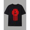 European Size Print Men'S Casual Graphic T-Shirt Design, Short Sleeve, Crew Neck, Summer Style Fashion Fit, Everyday Tshirt