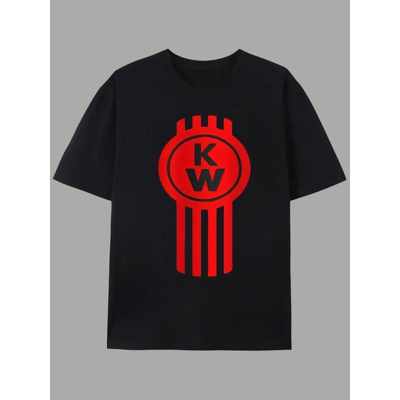 European Size Print Men'S Casual Graphic T-Shirt Design, Short Sleeve, Crew Neck, Summer Style Fashion Fit, Everyday Tshirt