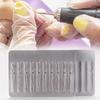 10Pcs Diamond Milling Cutters For Manicure Carbide Nail Drill Bits Kit Tools