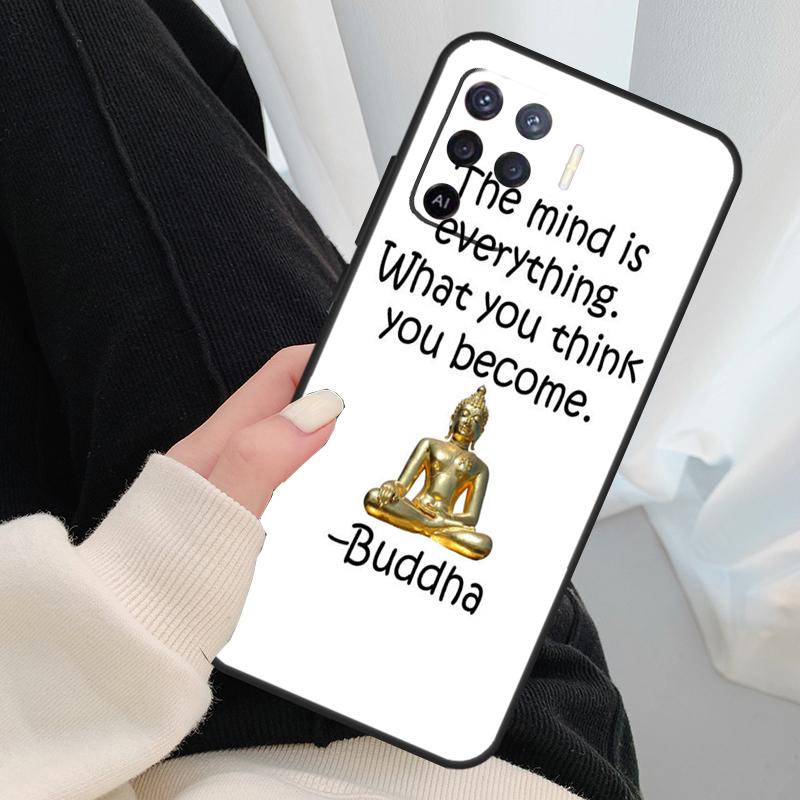 Gautama Buddha Case For Oppo A17 A57 A77 A40 A78 A54 A74 A94 A76 A16 A96 A18 A60 A80 A38 A58 A98 A15 A5 Pro