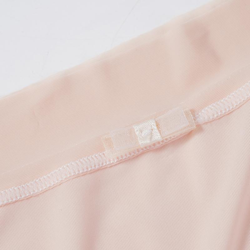 Summer New Ice Silk Women's Mid-waist Underwear Women's Light Breathable Refreshing Comfortable Pure Cotton Bottom File Triangle Underwear