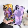 LO26 Colorful Butterfly Soft Shell Phone Case for Redmi Note 13 14 Pro+ Plus A3 A3X 13X 13C 13R 14S 14C 14R
