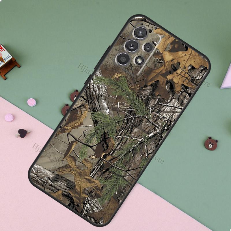 Hunting Camo Fundas For Samsung A53 A33 A23 A13 A73 A12 A22 A32 A42 A52 A72 A50 A51 A71 A14 A34 A54 Case