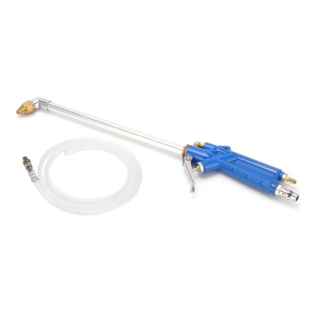 Car Washer Water Spray Gun Steel with 120cm 47in Long Hose Universal for Engine Oil Ducts