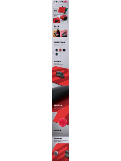 Tappetino Mouse Zowie FPS E-sports - Superficie Liscia Spessa 6mm per Gaming CSGO