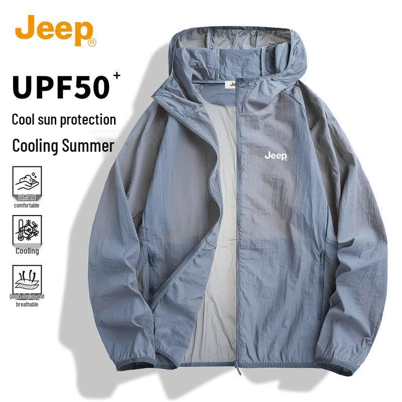 JEEP Men s Outdoor Sun Protection Hoodie 4XL