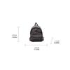 Nylon Padded Coat Backpack Solid Color Student Schoolbag Space Cotton Shoulder Bag  Outdoor