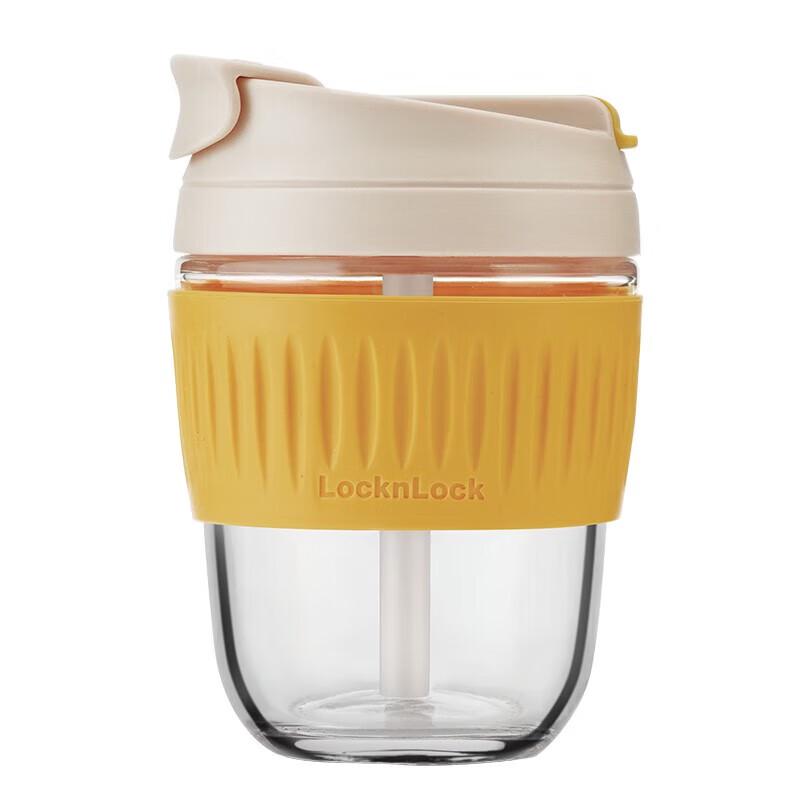 Borraccia/Tazza da Caffè Portatile in Vetro LocknLock
