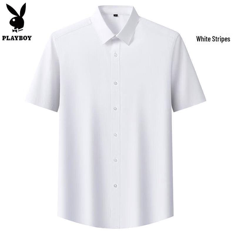 PLAYBOY Men s Short Sleeve Summer Shirt 45