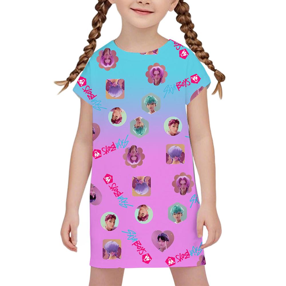 Girls Witch Group Same Style Pajamas Dress Children's Clothing