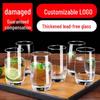 ZISIZ Transparent Handmade Glass Cup
