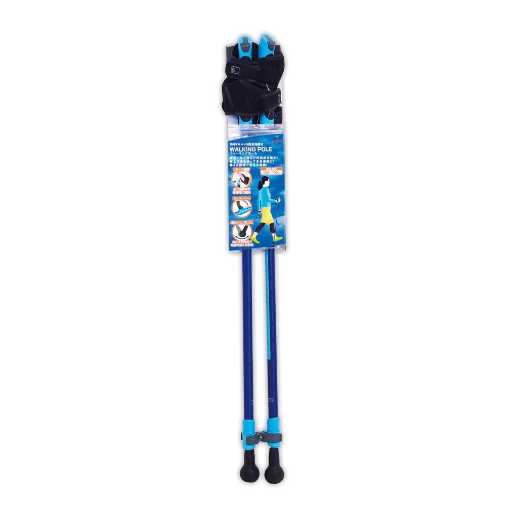 IRONMAN CLUB Walking Poles IMC-150N Navy Training