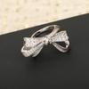 New Hot Brand Vintage Women's Rings Luxury Jewelry For Women Bowknot Type Designer Fashion Pure 925 Silver Lady Party Rings