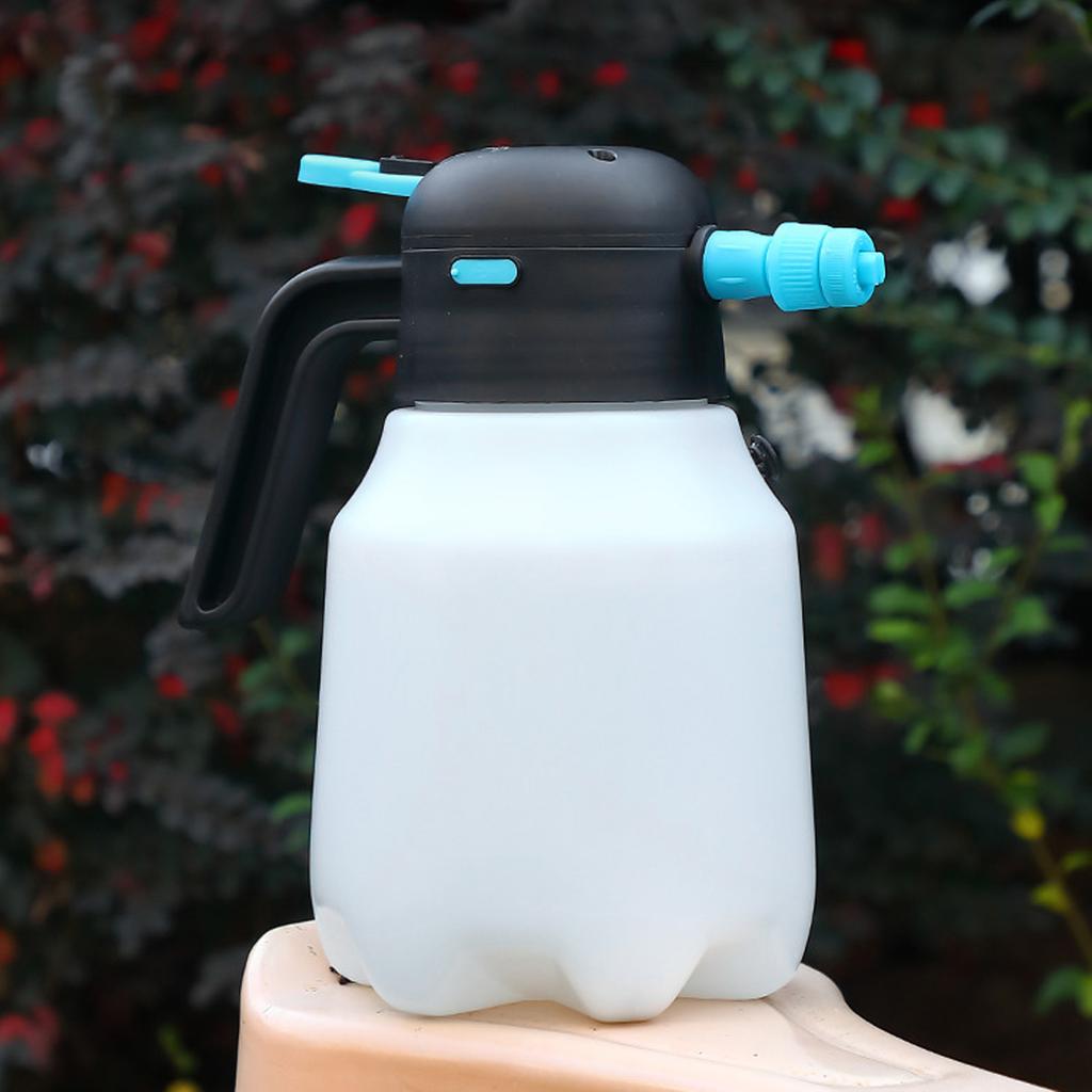 Foam Sprayer 2000mAh 1.8L Cordless Pressurized PP Electric Foam Spray Bottle for Car Washing