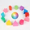 13 Hole Montessori Shape Sorter Square Box Building Blocks Montessori Shape Matching Toys  Baby