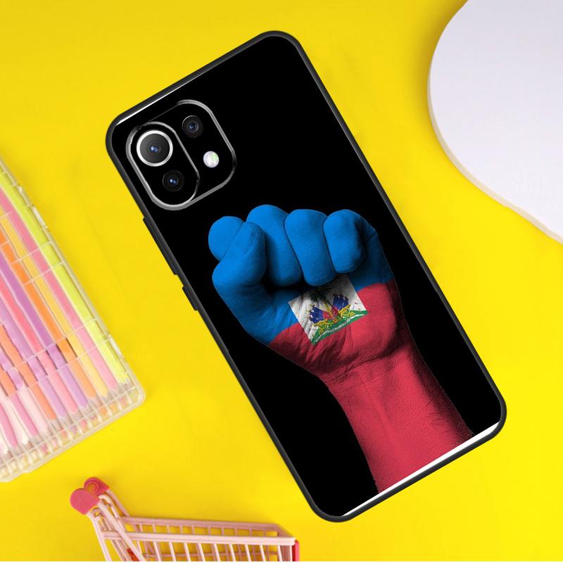 

Haiti Haitian Flag Cover For Xiaomi 14T Pro 11T 12T 13T 13 14 Ultra POCO X7 Pro X3 X5 F3 F5 F6 M6 X6 Pro Case POCO X3 Pro