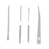 6PCS Paracord Stitching Set Stainless Steel Lacing Needles Smoothing Tool for DIY Paracord Work Leather Weaving