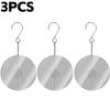 10/1Pcs Bird Deterrent Pendant Reflective Wind Spinner Outdoor Garden Decoration Shiny Wind Spinner Birds Repellent Device