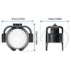 Transparents Camera Lens Guard AntiFog Reinforced Frame for X5 Devices Secure Snap Installation