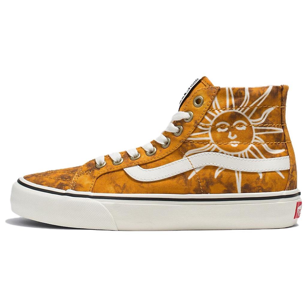 Vans Sk8 38 Tie-Dye Decon Vr3 Sf High-Top Skate Shoes Unisex Sneakers Brown White VN0A4BX651X