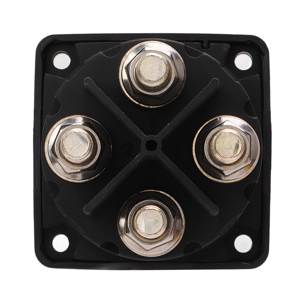 300A Battery Selector Switch Heavy Duty 3 Position Battery Isolator Cut Off Switch for RV Boat