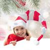 Stripe Elf Christmas Hat Extended Santa Claus Hat Red Green Christmas Hat  for New Year