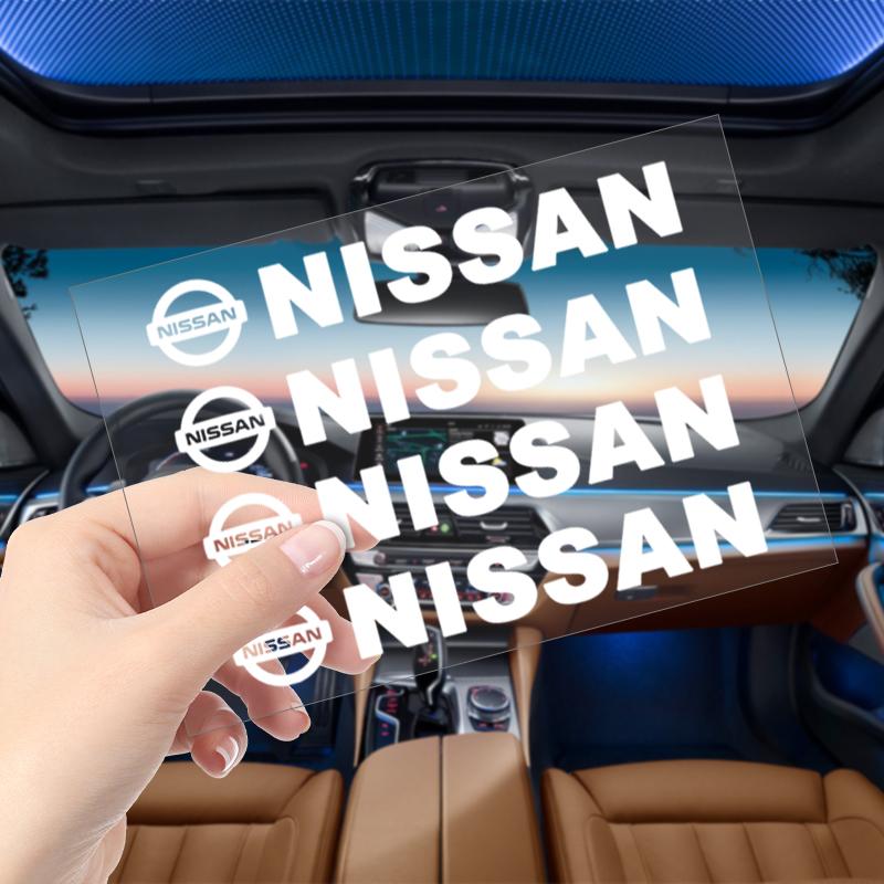 4 Buc. Autocolante Mânere Uși Auto Autocolante Anvelope Oglindă Retrovizoare Accesorii pentru Nissan Nismo Juke Leaf Micra K12 Note Patrol Qashqai J11 J10 Tiida Versa