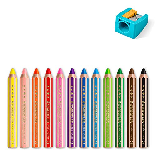 Staedtler Colored Pencils, 12 Colors, Norris Junior Watercolor Pencils 140 C12