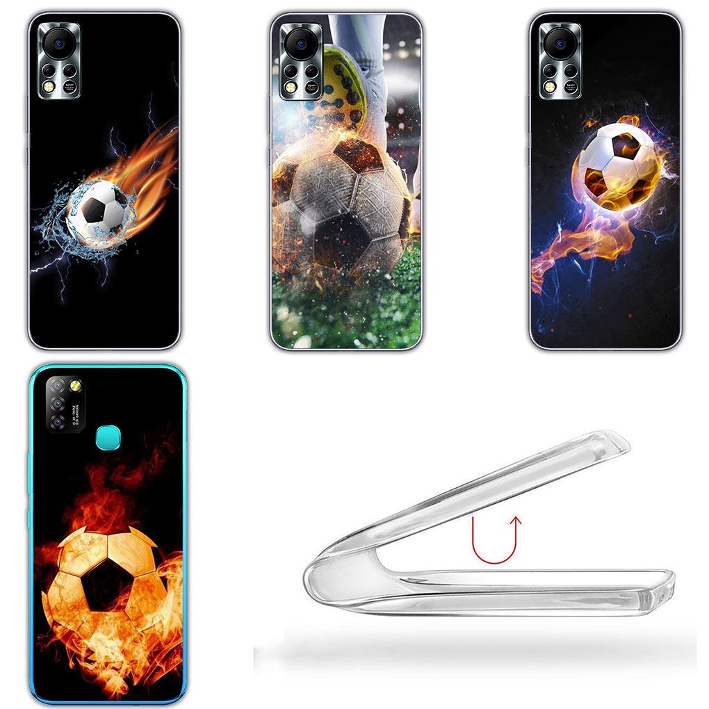 Soccer Football Love Phone Cover Casing for Motorola Moto G13 G14 G53 G54 G62 G72 G82 G84 E13 E20 G42 G32 G23 G22 Soft TPU Case