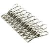 Versatile And Reliable 20x Stainless Steel Clothes Pegs With Unique Arc Design For Easy Handling And Storage