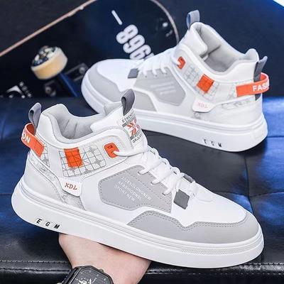 2025 Autumn New High Top Men's Shoes Men's Sports and Leisure Shoes
