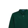 Polo Ralph Lauren Polo a Maniche Lunghe Ricamata con Logo Tinta Unita Uomo top Verde MNPOKNI16823255-300