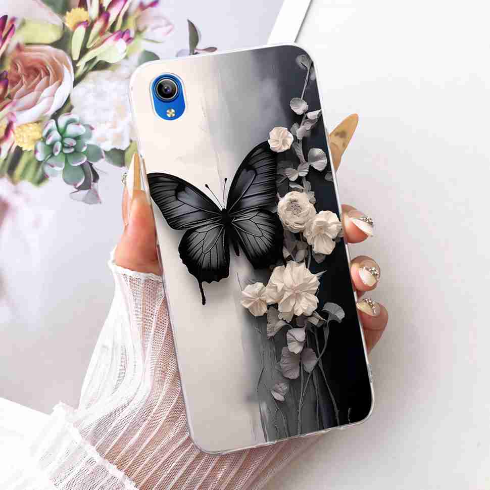 For Vivo Y91i Case Stylish Art Painted Cover Soft Fundas Phone Case For Vivo Y91C Y 91C VivoY91 i Back Cover Bumper