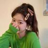 7 Pack of 21 candy color hair clips, woman side duckbill clip, one word clip, bb clip, small hair clip, kids fringe clip headdress,2024 Ping