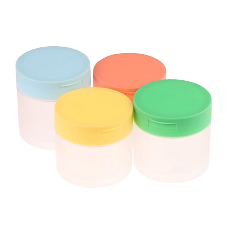 250/300/350 Ml Makeup Remover Cotton Cream Jar Lid Body Lotion Scrub Jar Cosmetic Container Travel Portable Bottle With Tweezers