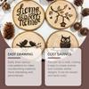 JUE FISH Wood-Burning Marker Pen for Handmade Wooden Coasters and Cutting Boards
