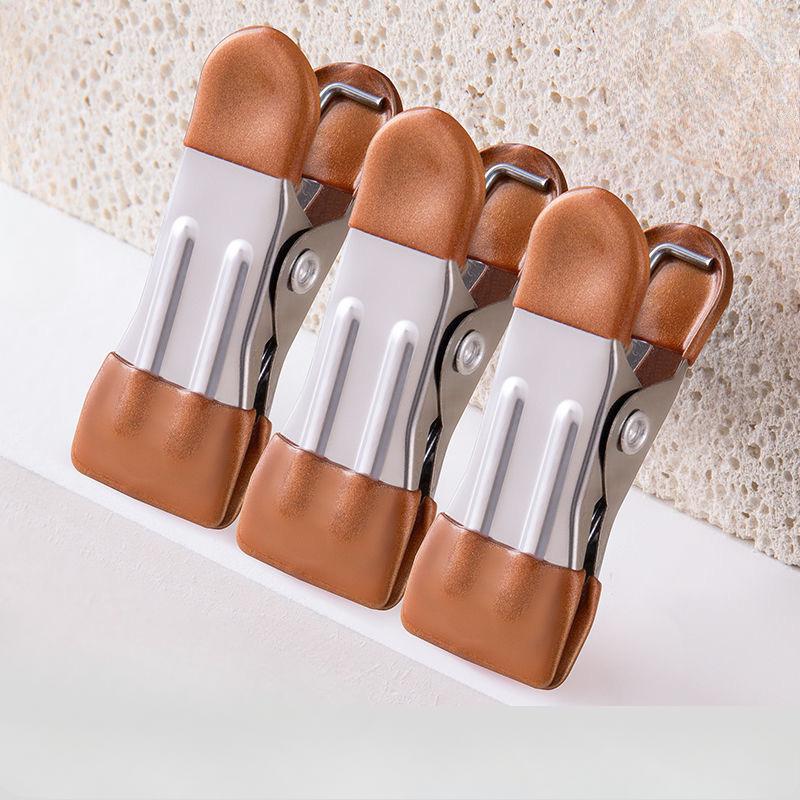 Hochbelastbare Metall-Lebensmittelklammern, Chipklammern Beutelklammern Lebensmittelklammern - Kratzfeste vinylbeschichtete Enden, Küchenklammern für Beutel Lebensmittel, Klammern Foto-Aktenklemmen