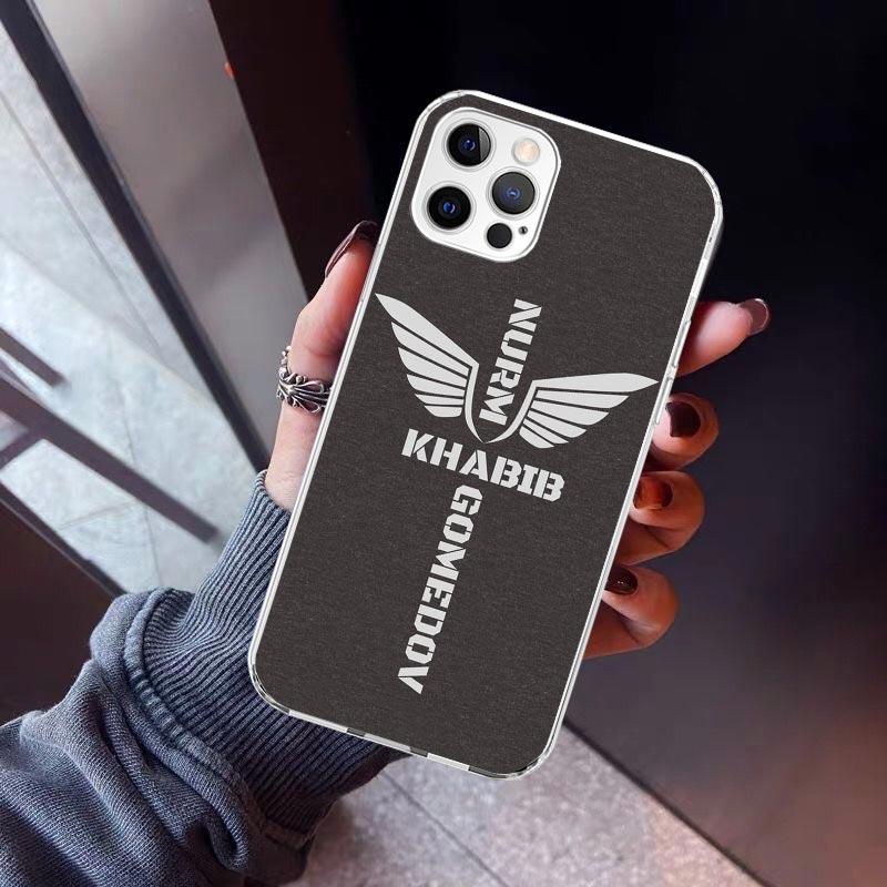 Husă de telefon Khabib Nurmagomedov Pentru iPhone 17 Air 11 13 Mini 14 15 Plus 16 12 Pro Max 16E SE 7 8 Model Capac Spate Moale TPU 17