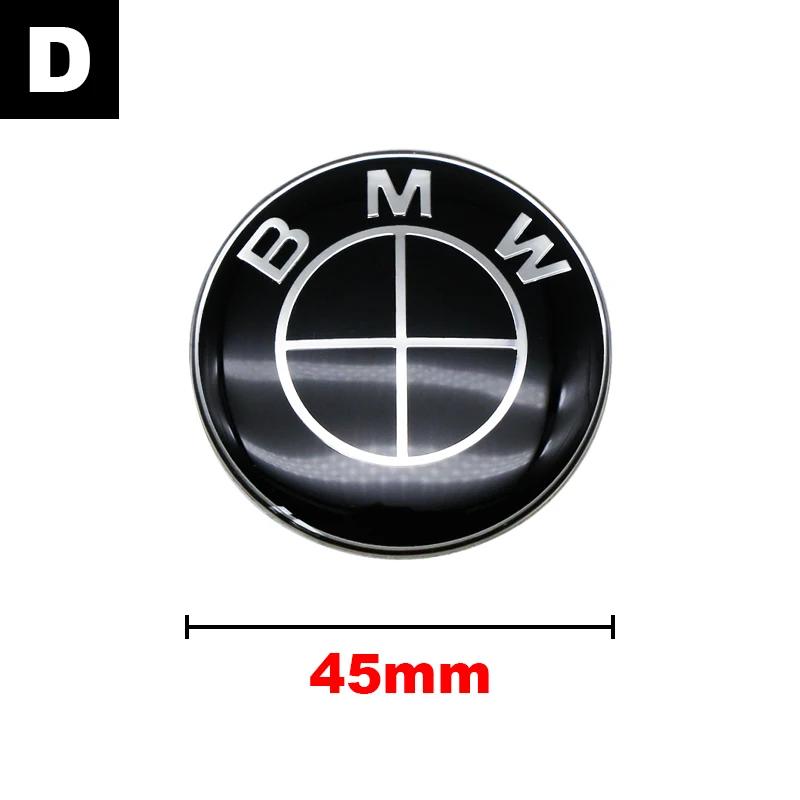 1 Uds pegatina para volante de coche emblema de coche accesorios de decoración para BMW G22 F30 F10 X3 X5 X6 E39 E46 E36 E90 G20 YNEPB1