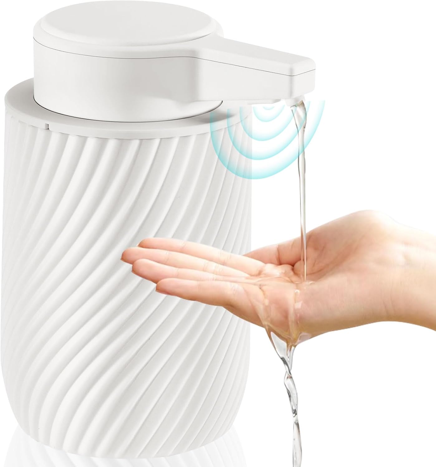 

Новый бесконтактный дозатор мыла, перезаряжаемый автоматический дозатор мыла 300 мл с 3 регулируемыми уровнями мыла для ванной комнаты и кухни 300ml