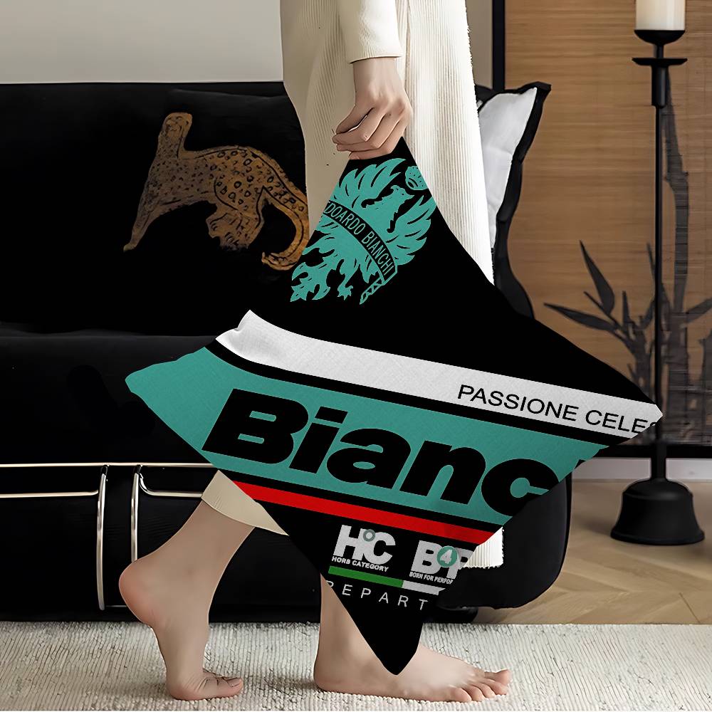 B-Bianchis Bike Logo Pillow Anime Pillow Sofa Bed Head Pillow Cover Cushion Cover 45X45 Cm Fashion